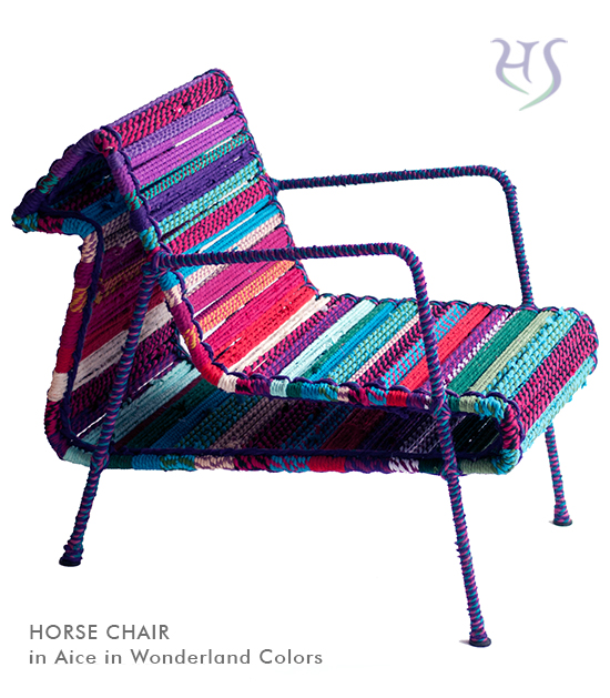 Katran Collection Horse Chair Alice in Wonderland by Sahil & Sarthak